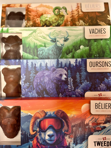 Nos 4 boîtes différentes